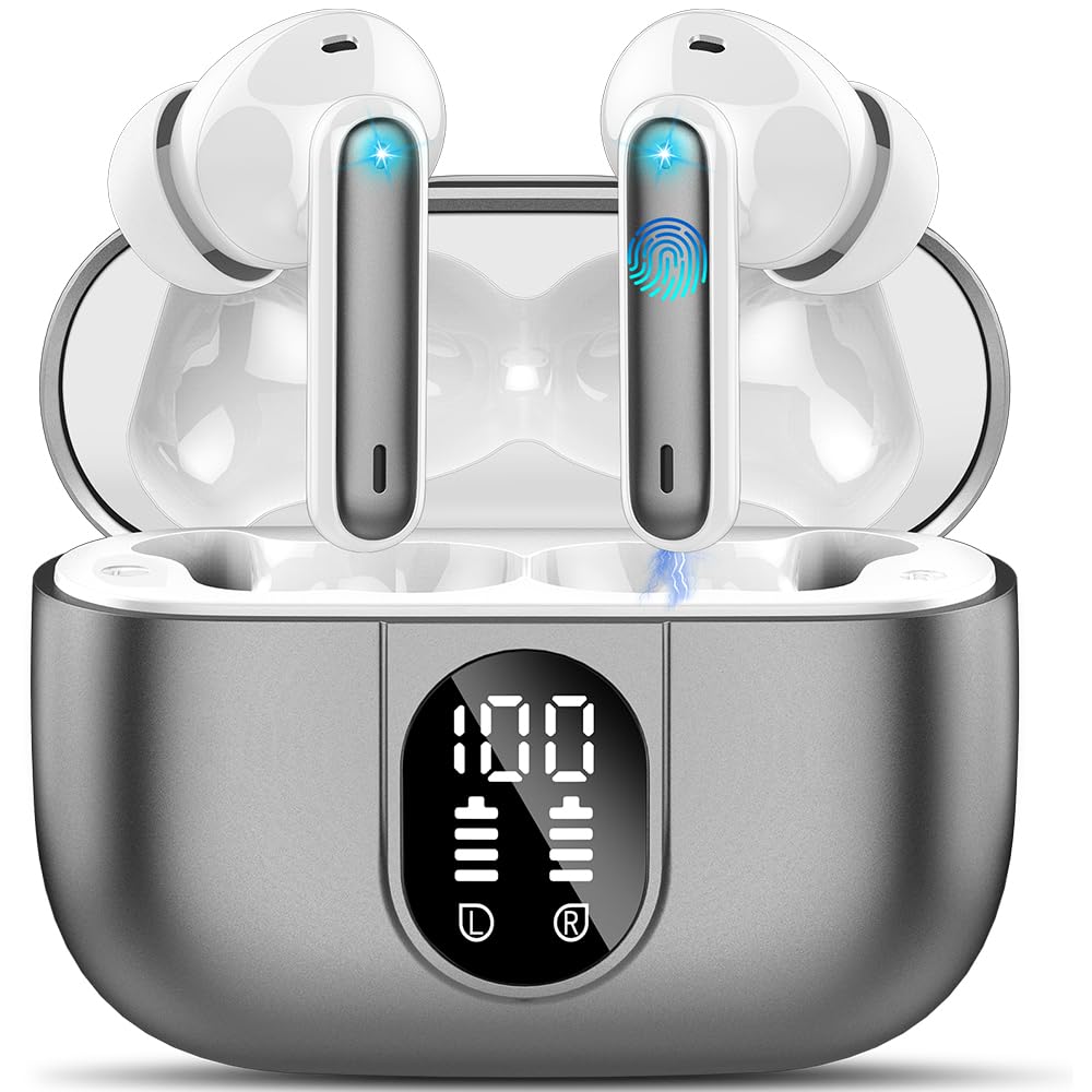 Ai Translation Earbuds Real Time,3-in-1 Buletooth 5.3 Translator Earbuds with 6 Translation Modes/164 Languages,No Subscription Required Translatior Headphones,40H Audifonos Traductores Inglés Español