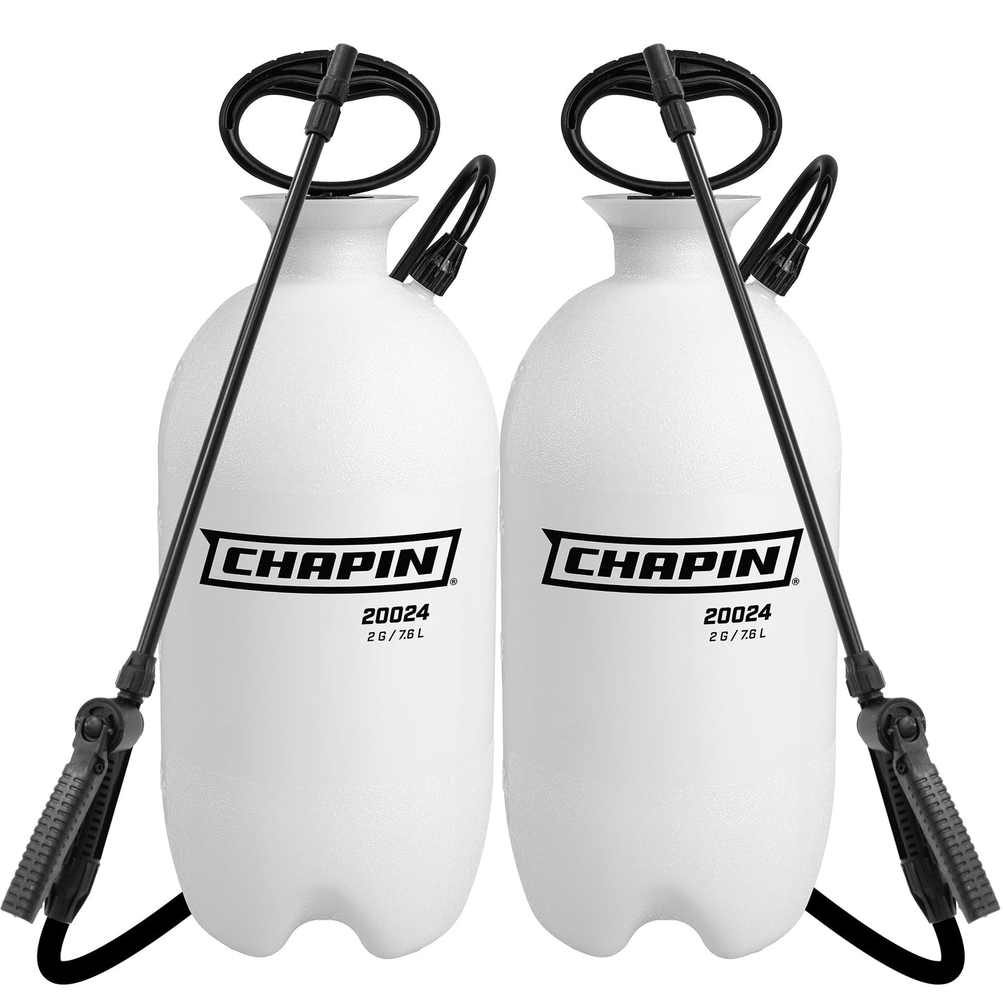 Chapin 20004 Pump Sprayer, 1-Gallon SureSpray Translucent Tank with an Easy Fill Funnel-Top Opening, Adjustable Cone Nozzle & 34" Long Reach Hose, Used for Fertilizer, Pesticides, Weeds & Pests | Durable lightweight tank; ideal for weed control, plant car